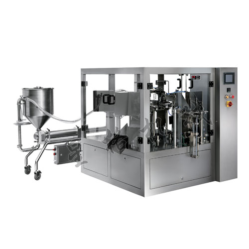 給袋式醬料包裝生產(chǎn)線(圖1)