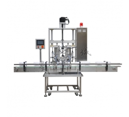 伺服驅(qū)動活塞式醬料灌裝機